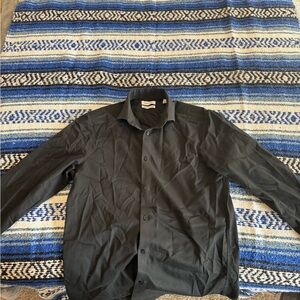 Calvin Clein black button up size M